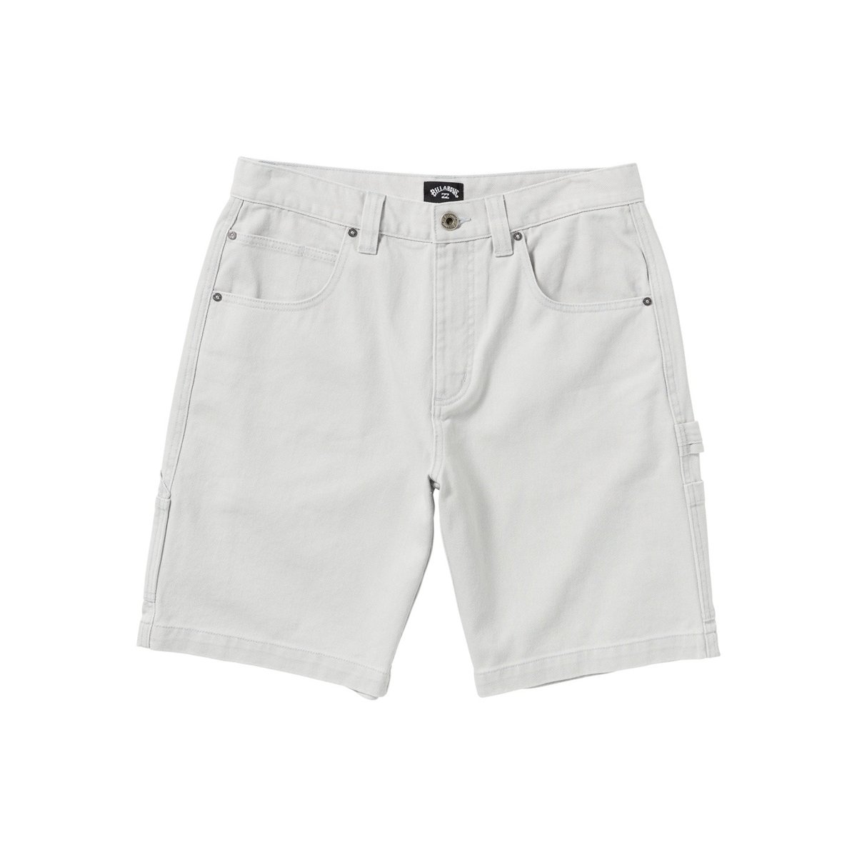 Short en jean BAD DOG WORKWEAR 21" gris silver, BILLABONG