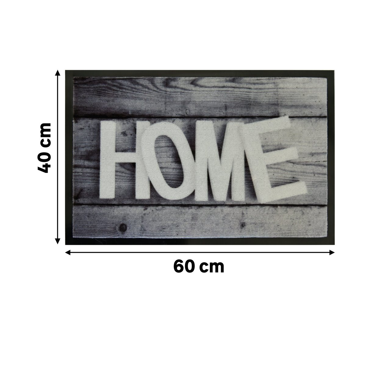 Paillasson en PVC, SULLIVAN gris, INSPIRE