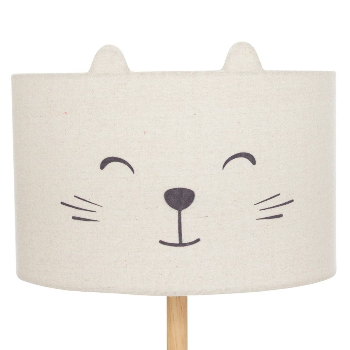 Lampadaire droit Chat Felix H154 blanc, ATMOSPHERA