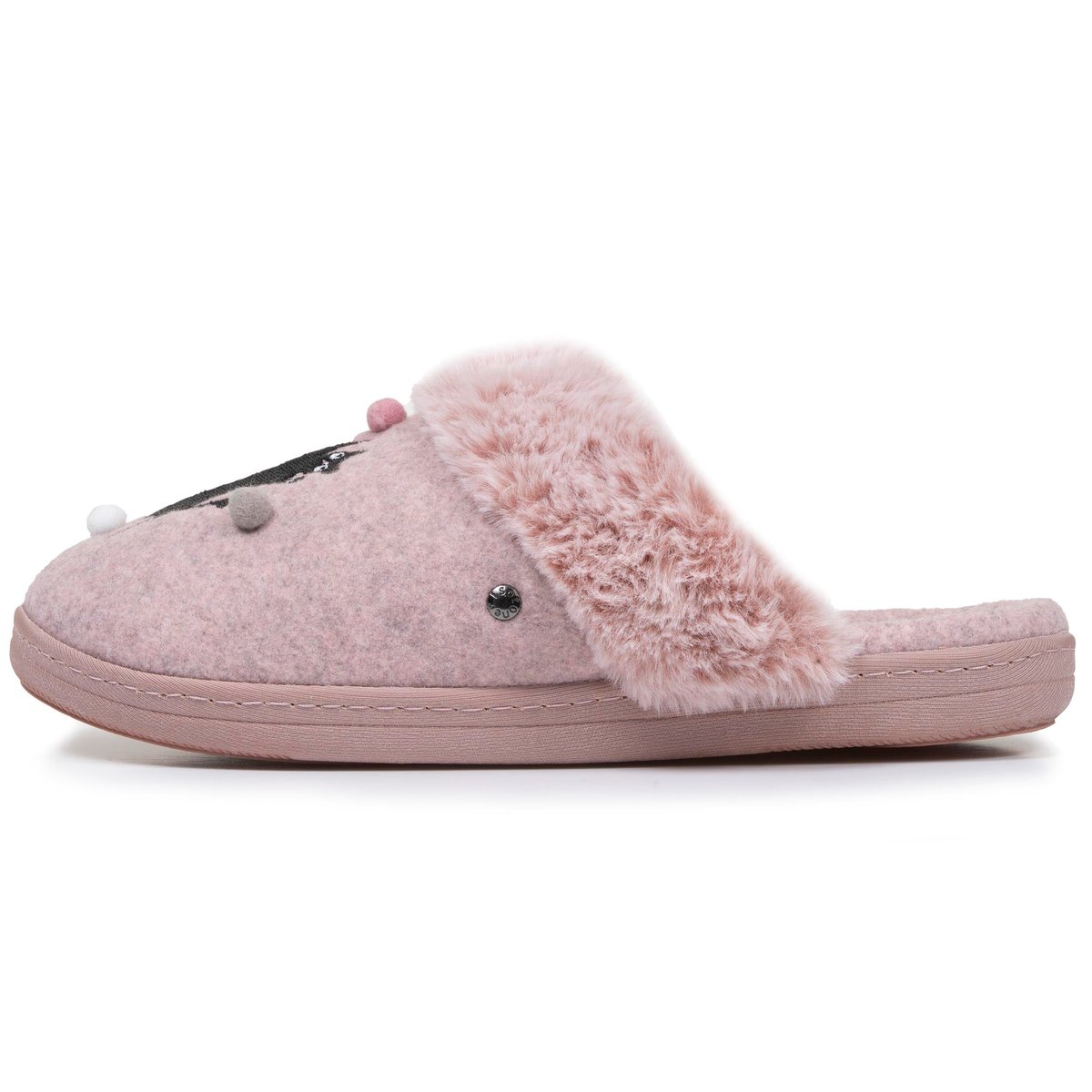 Chaussons Mules rose, ISOTONER