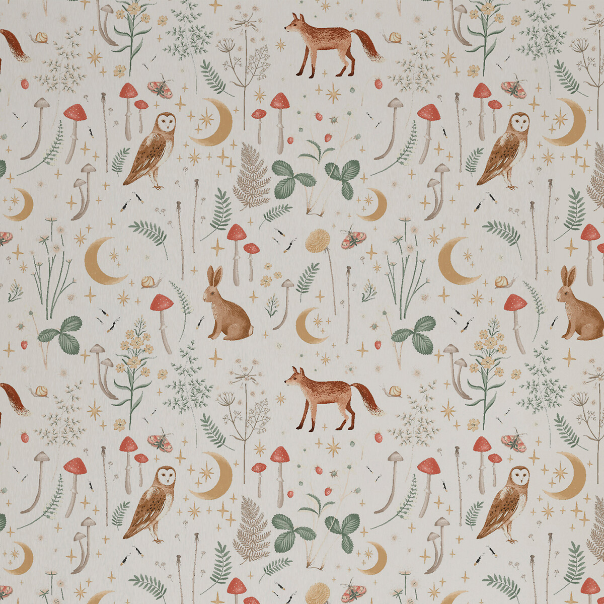 10m Enchanted Twilight Wallpaper natural, CATHERINE LANSFIELD