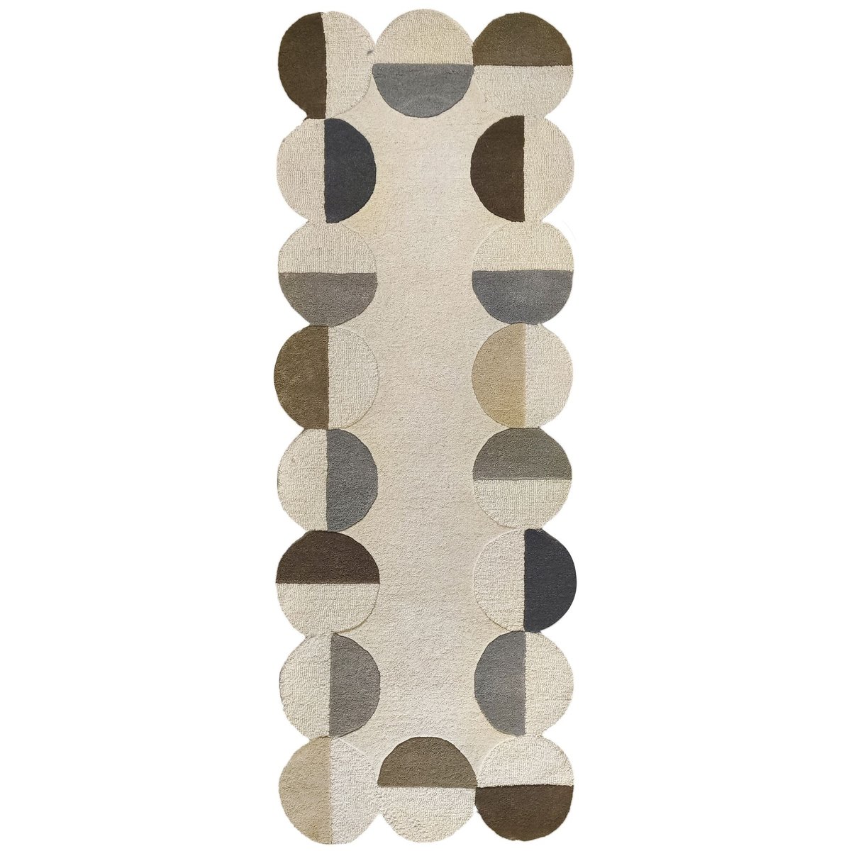 Tapis de couloir en laine SMOOTHY beige, NOVATREND