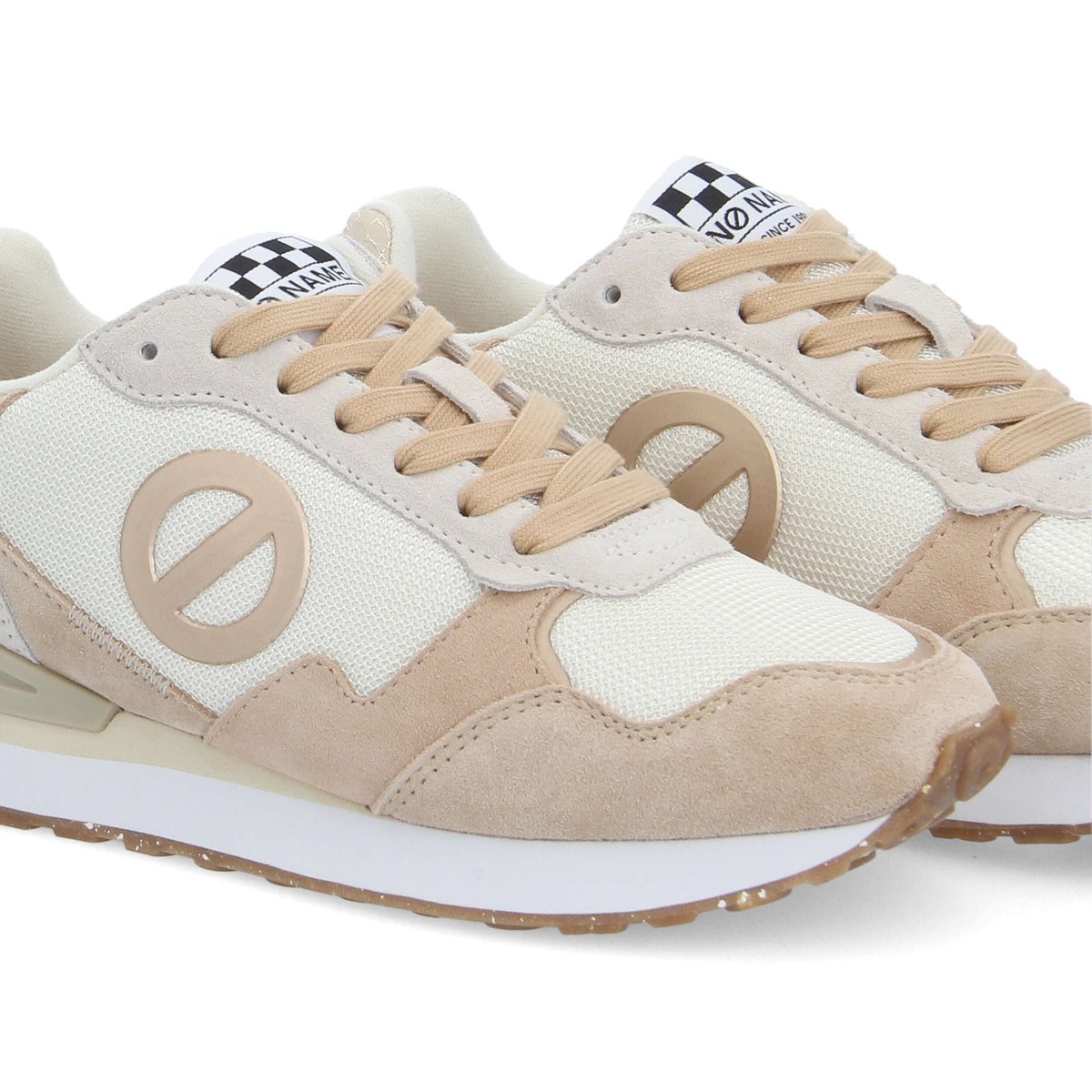 TOVA RUNNER -  BEIGE/BLANC CASSE ["beige","blanc cassé"], NO NAME
