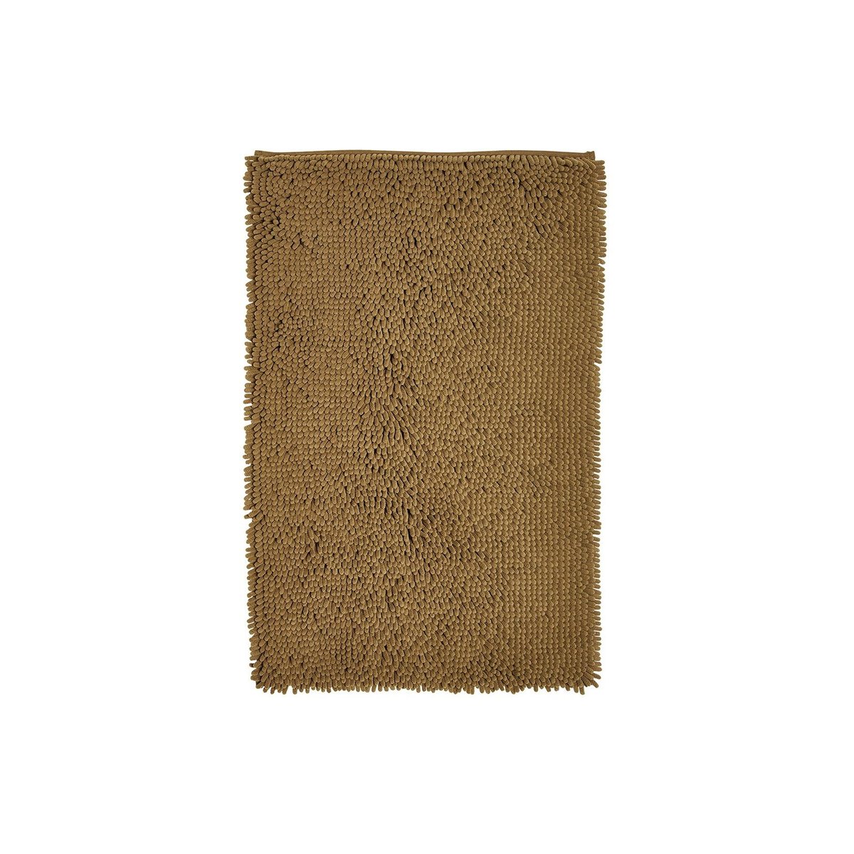 Tapis de bain mèche uni ESSENTIAL bronze, TODAY