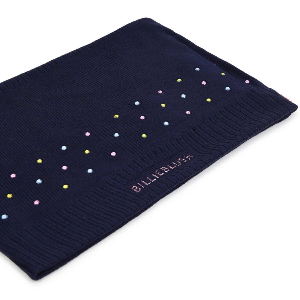 Tour de cou à strass indigo blue, BILLIEBLUSH
