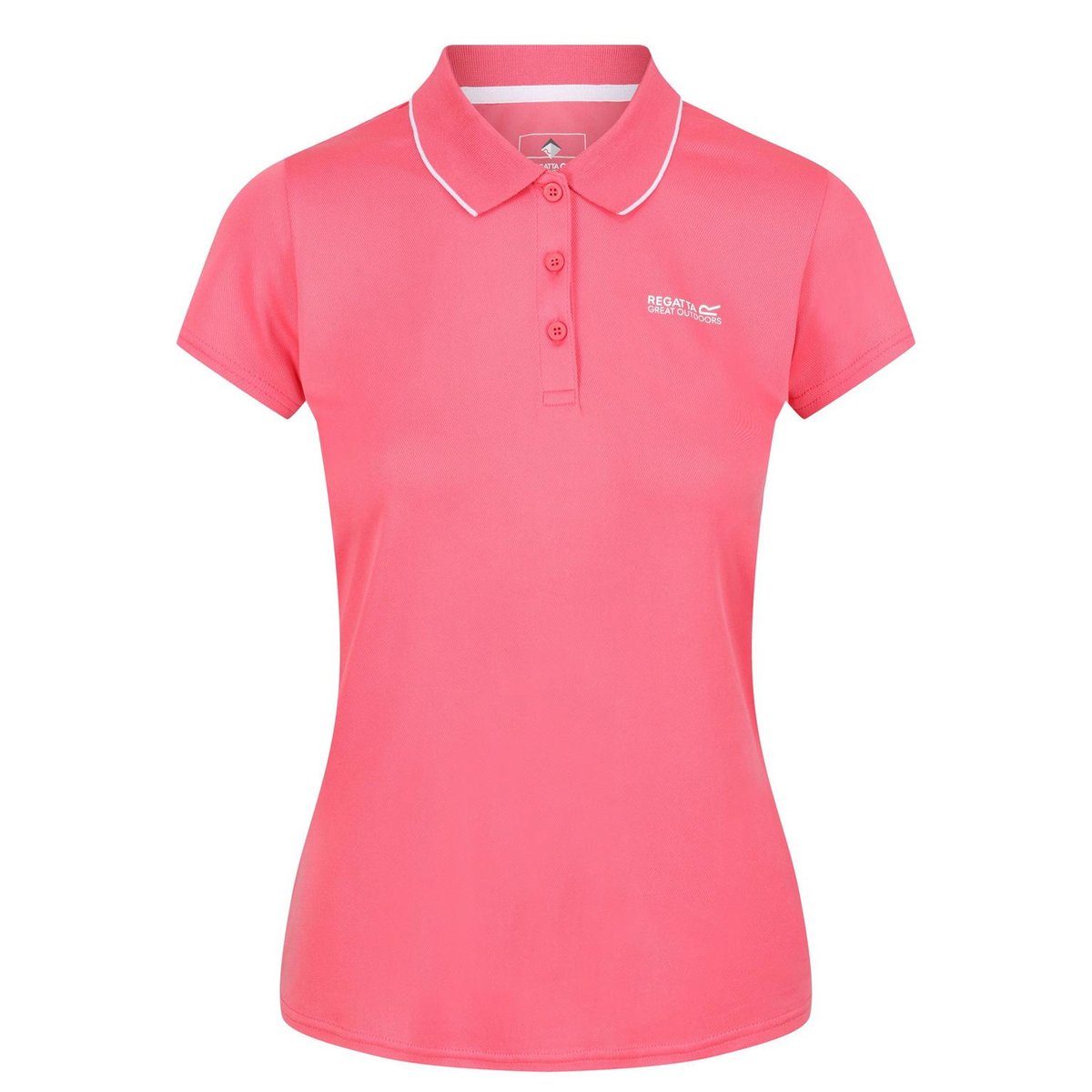 Polo manches courtes MAVERICK magenta fuchsia, REGATTA