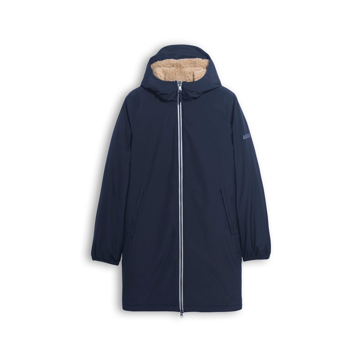 Parka RAINPACK 90 SHERPA bleu marine, AIGLE