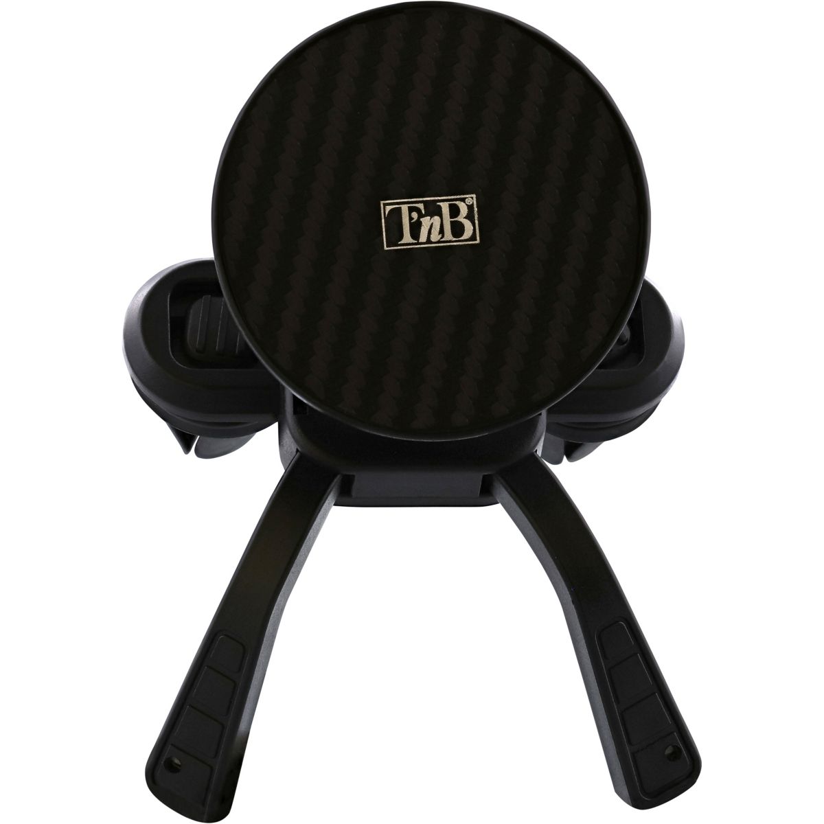 Support smartphone Voiture grille d'aération premium noir, TNB