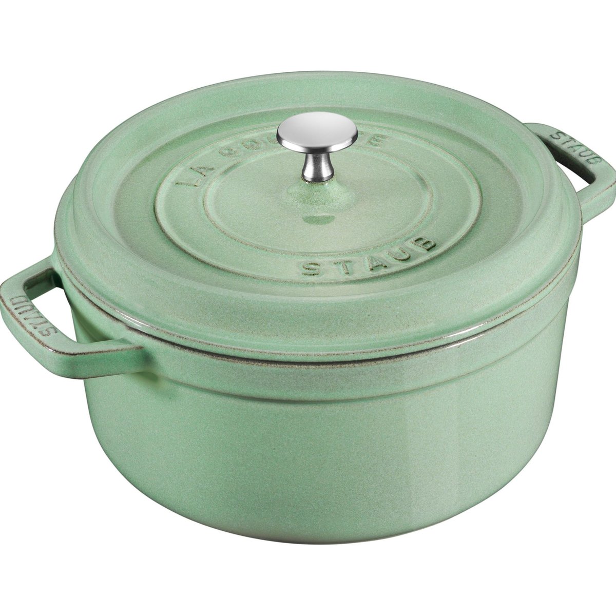 Cocotte en fonte, Rond(e), Sauge sauge, STAUB