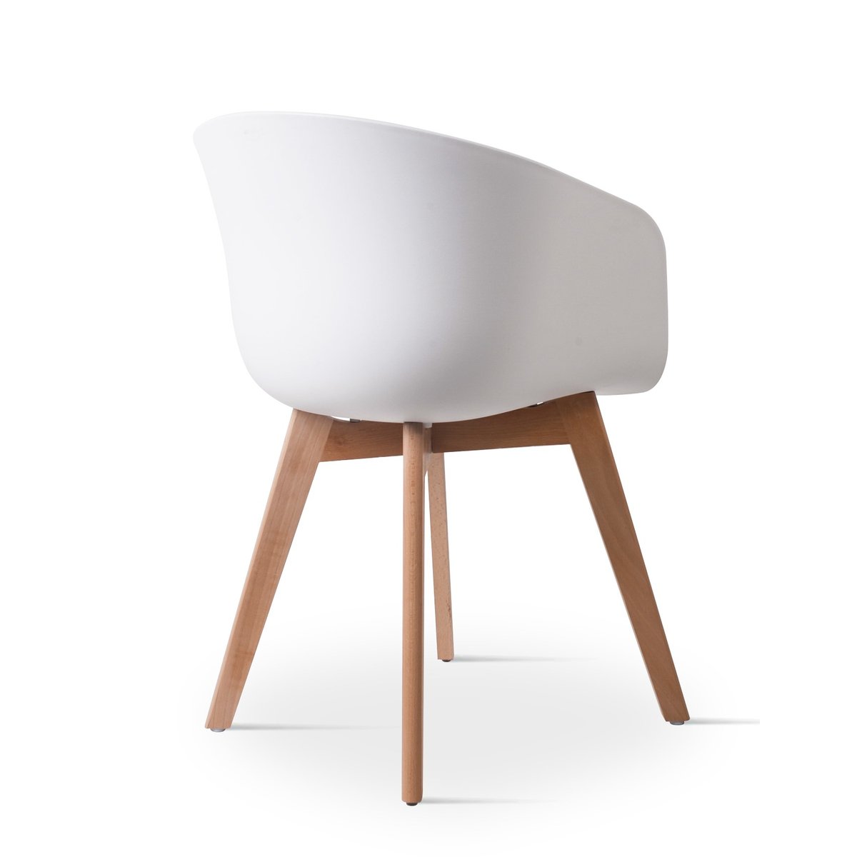 Chaise Scandinave, ALBORG blanc, NORDLYS