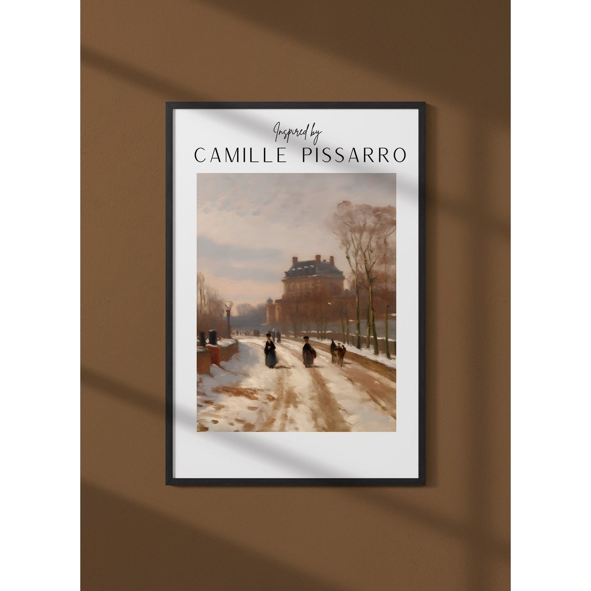Affiche Camille Pissarro n°12 blanc, L'AFFICHERIE
