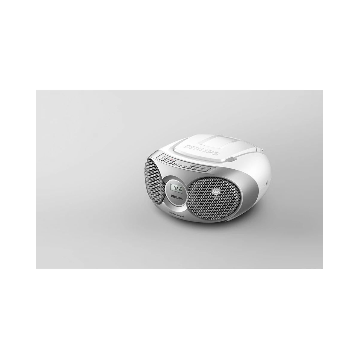 Lecteur CD AZ215S/12 Argent gris, PHILIPS