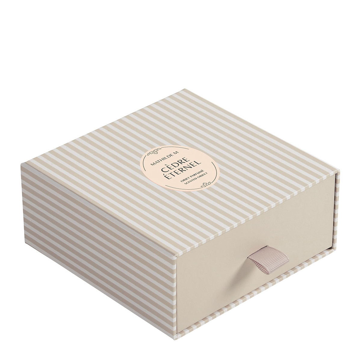 Décor parfumé Grand Papillon CÈDRE ÉTERNEL blanc, MATHILDE M