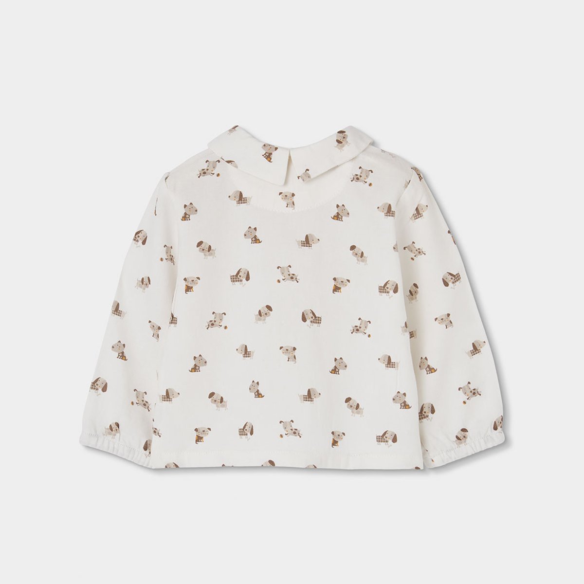 Ensemble bébé garçon imprimé chiens marron, BOBOLI