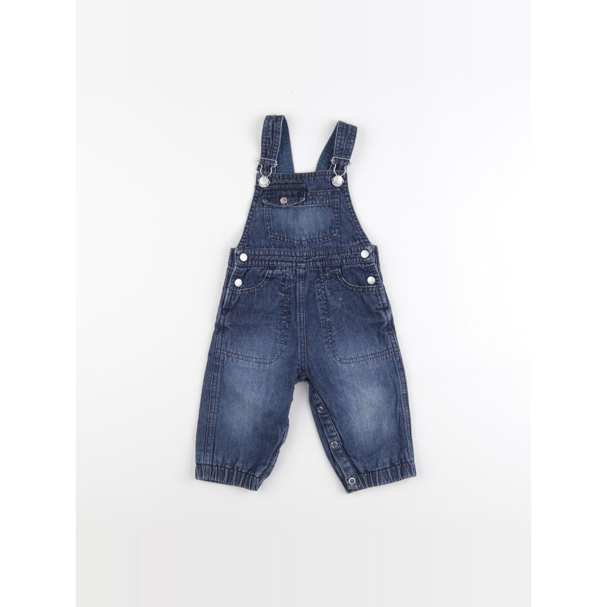Salopette - Très bon état bleu, PETIT BATEAU