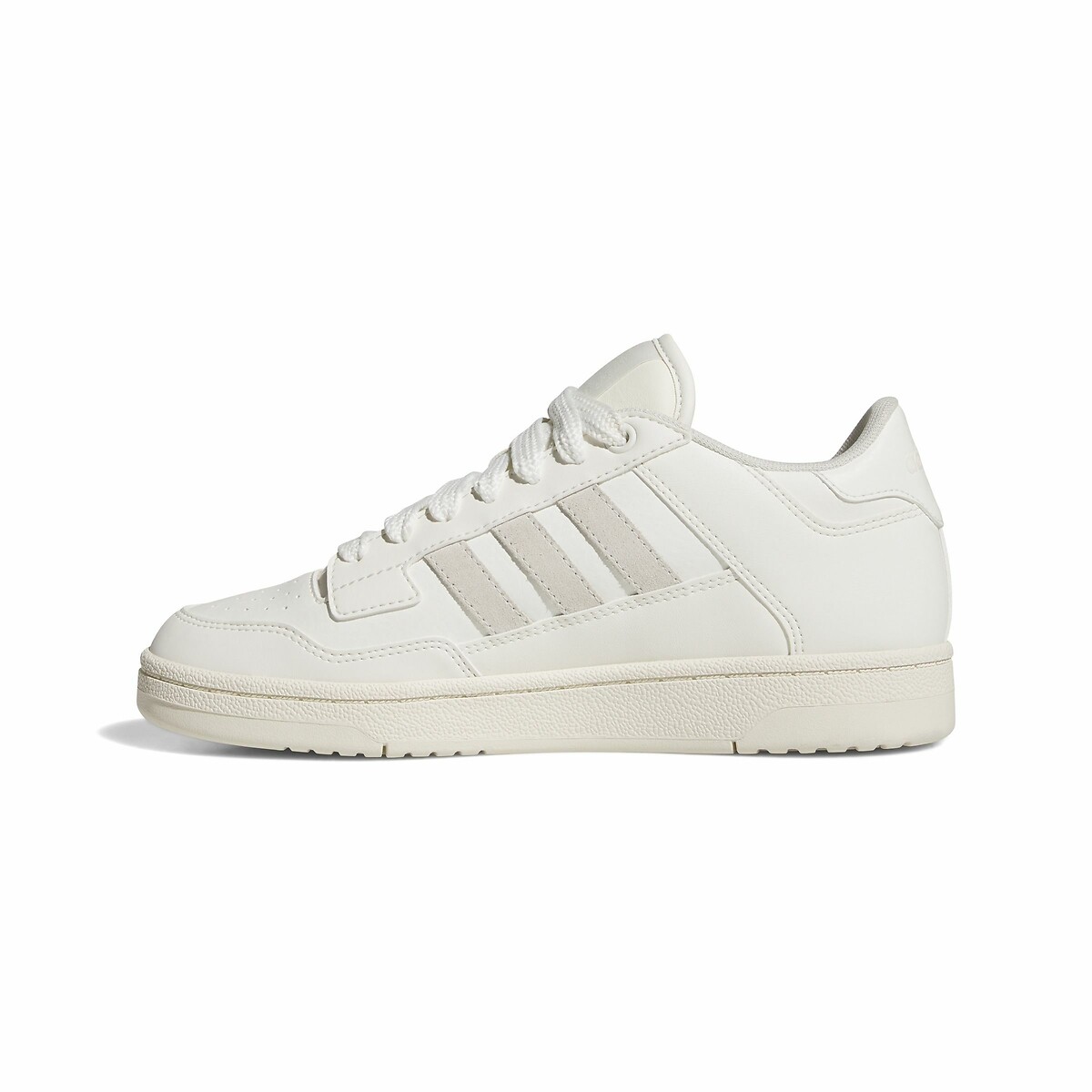 Kids Rapid Court Low Trainers in Leather off-white, ADIDAS SPORTSWEAR