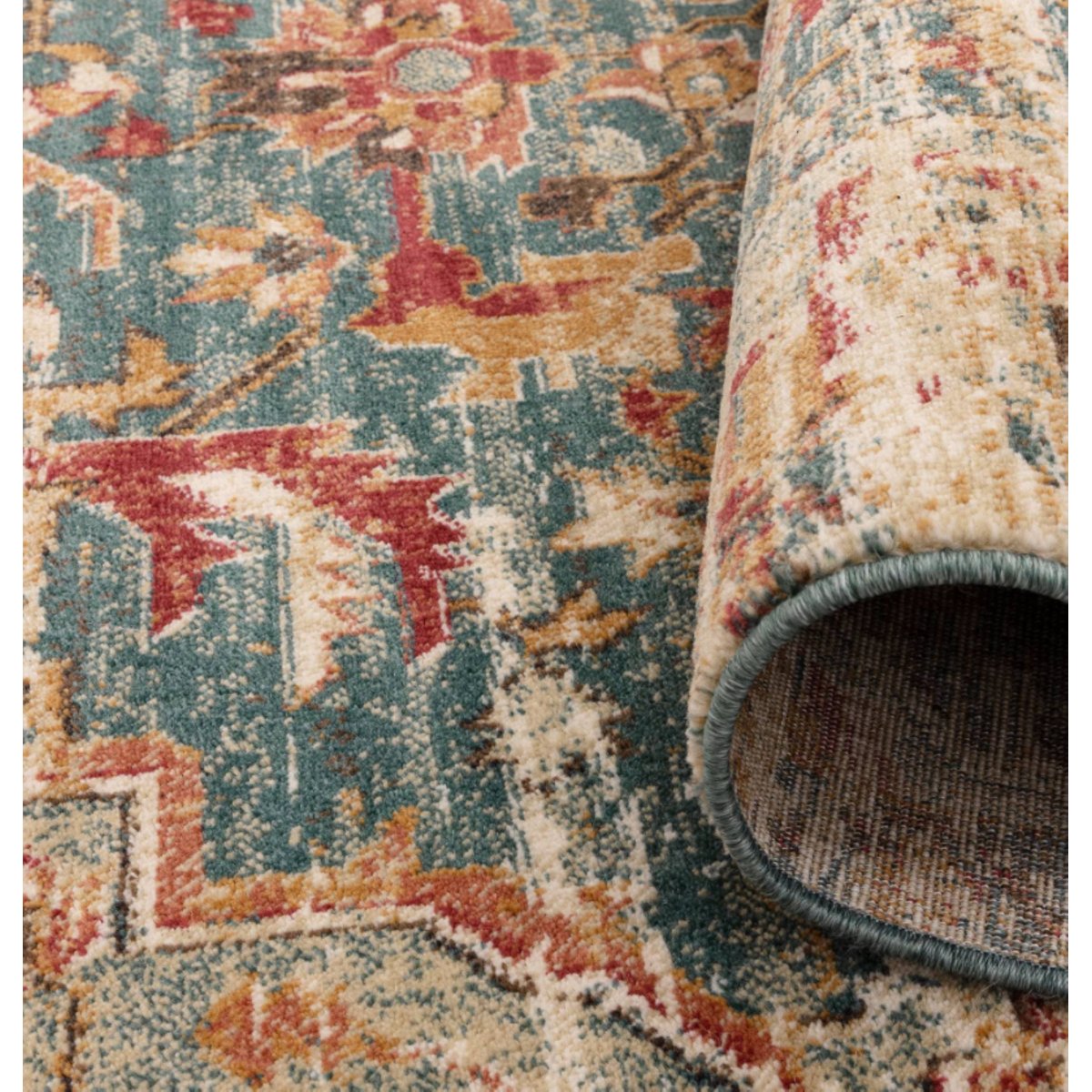 Tapis tissé plat style orient HAMA multicolore, NOVATREND