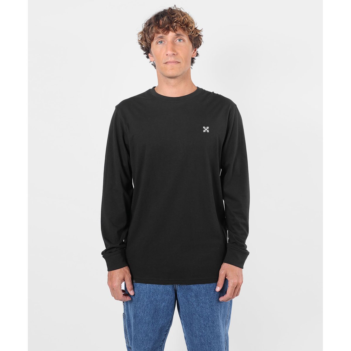 Tee-shirt manches longues TEBAZ black, OXBOW