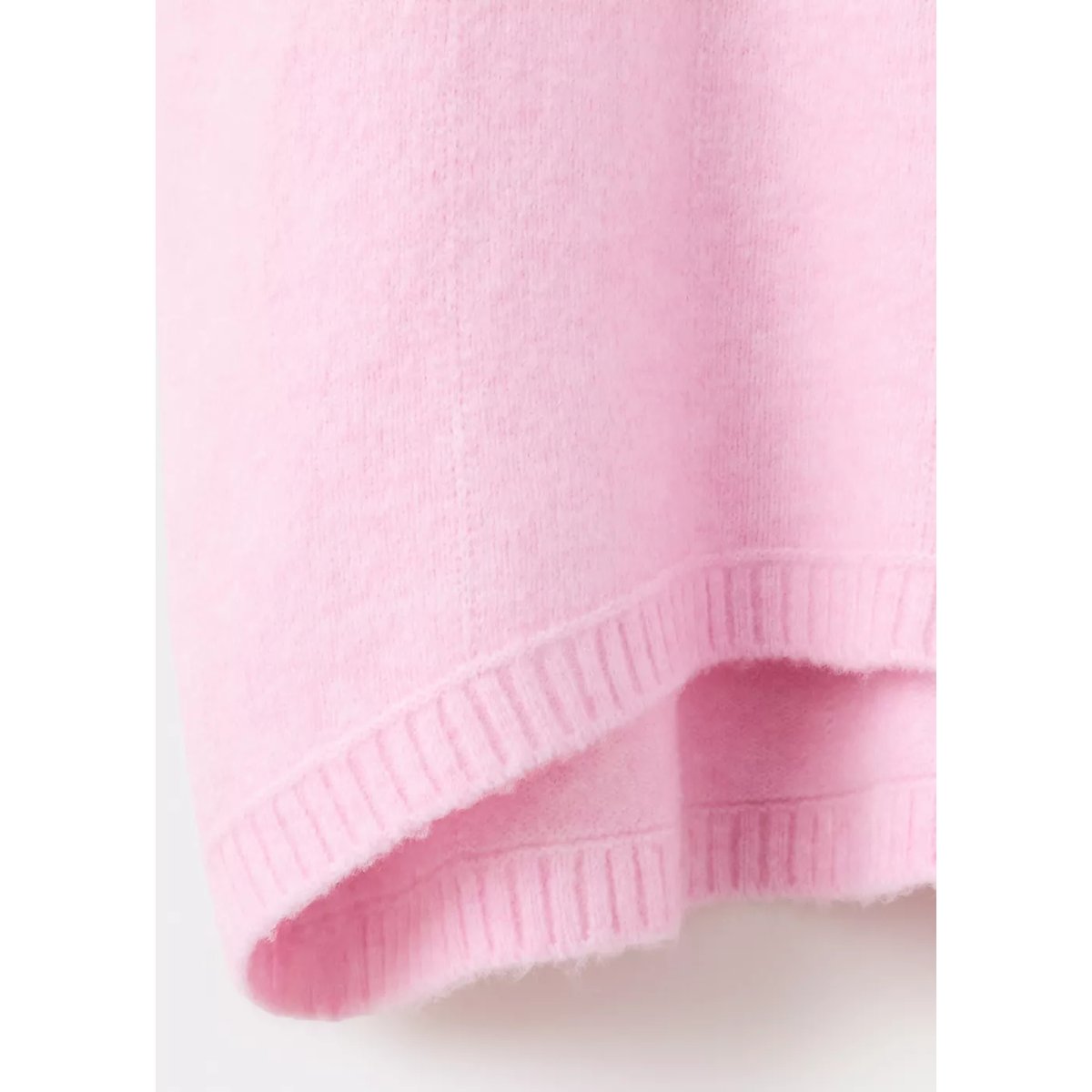 Pull-over droit col rond rose, MANGO TEEN