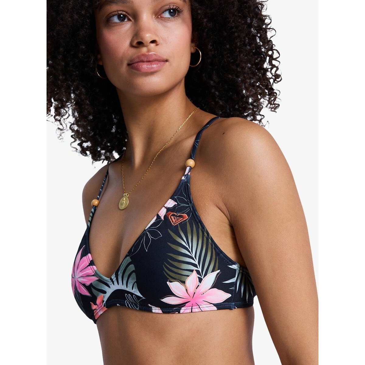 Maillot de bain 2 pièces PARADISE FLEUR noir/rose, ROXY