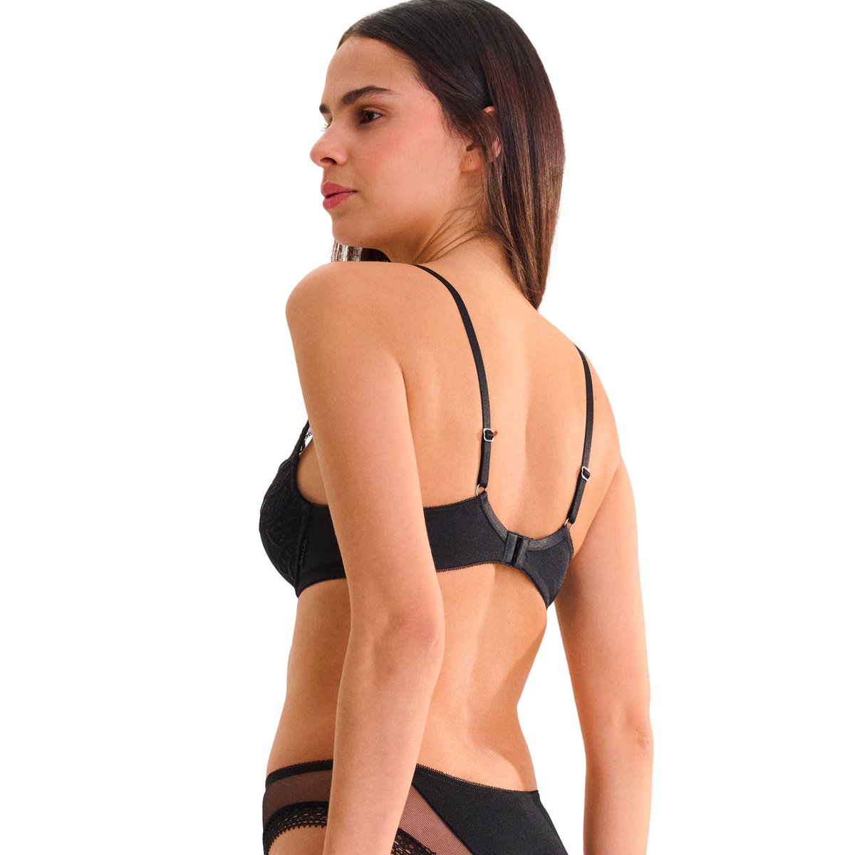 Soutien-gorge préformé ADVENTURE noir, LISCA