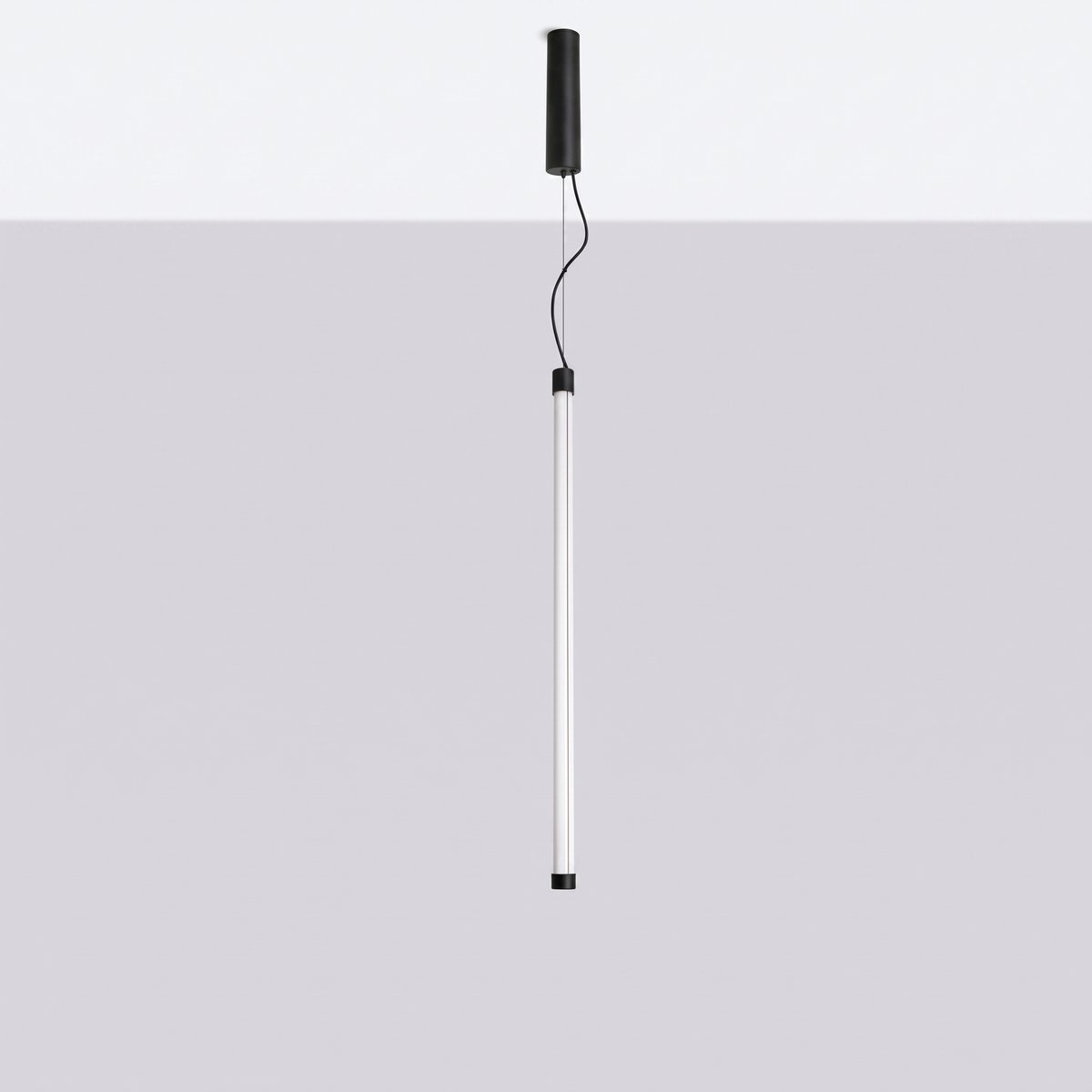 Suspension Acier Noir LED 1 Trang noir, EDEN