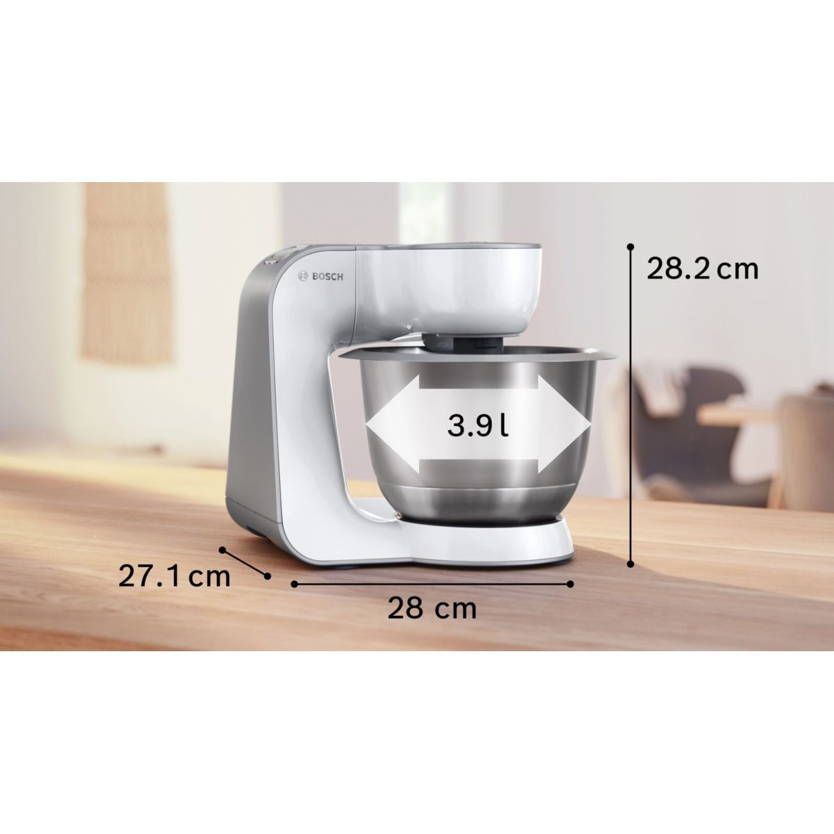 Robot pâtissier Série 4 - Blanc MUM58200E couleur unique, BOSCH
