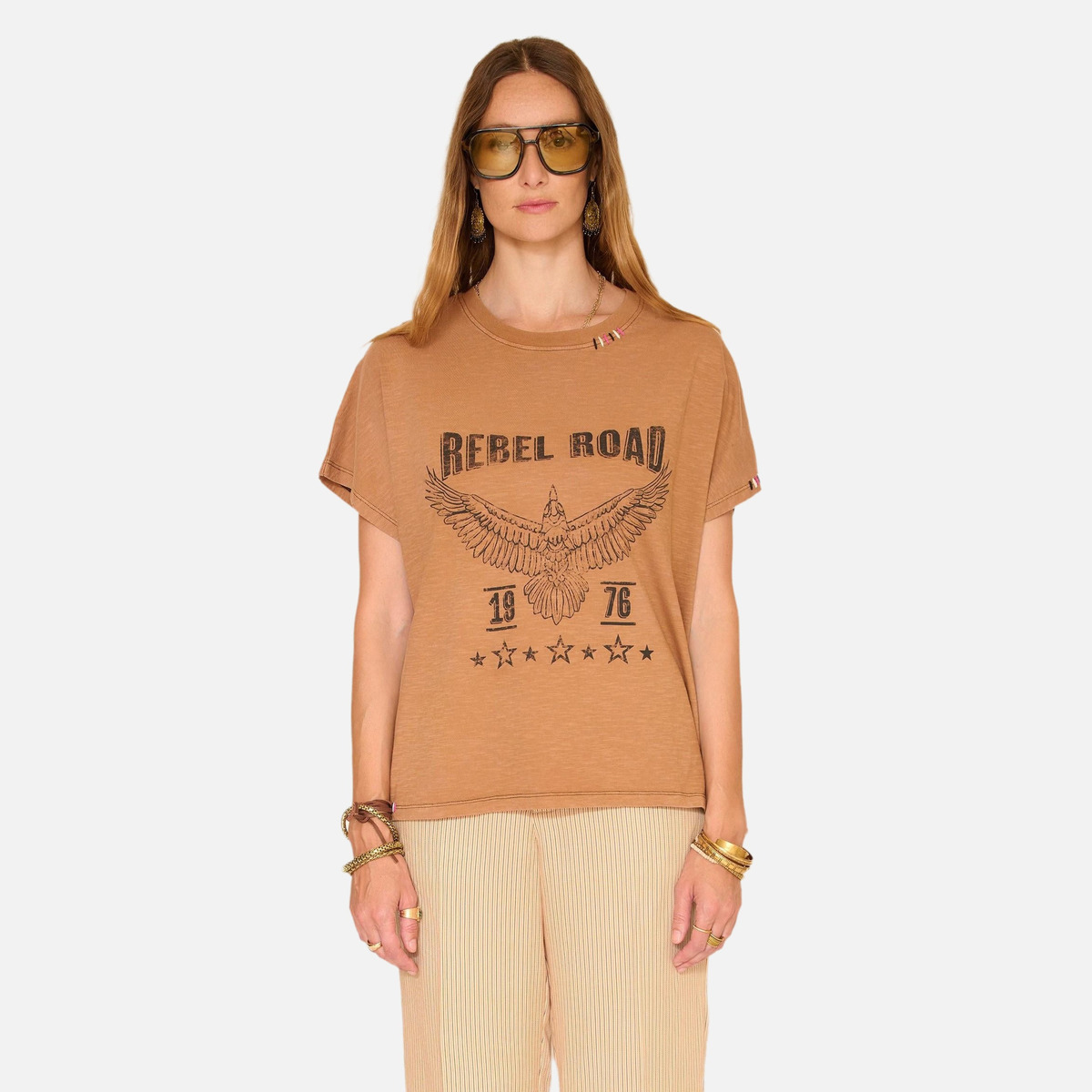 Tee shirt TOGALI noisette, MKT STUDIO