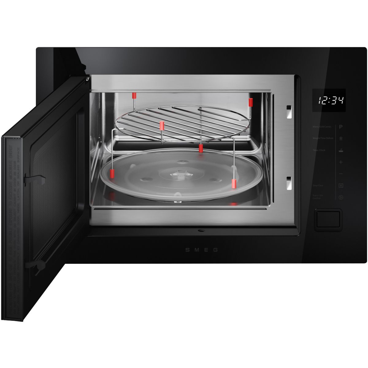 Micro ondes grill encastrable FMI225BI couleur unique, SMEG