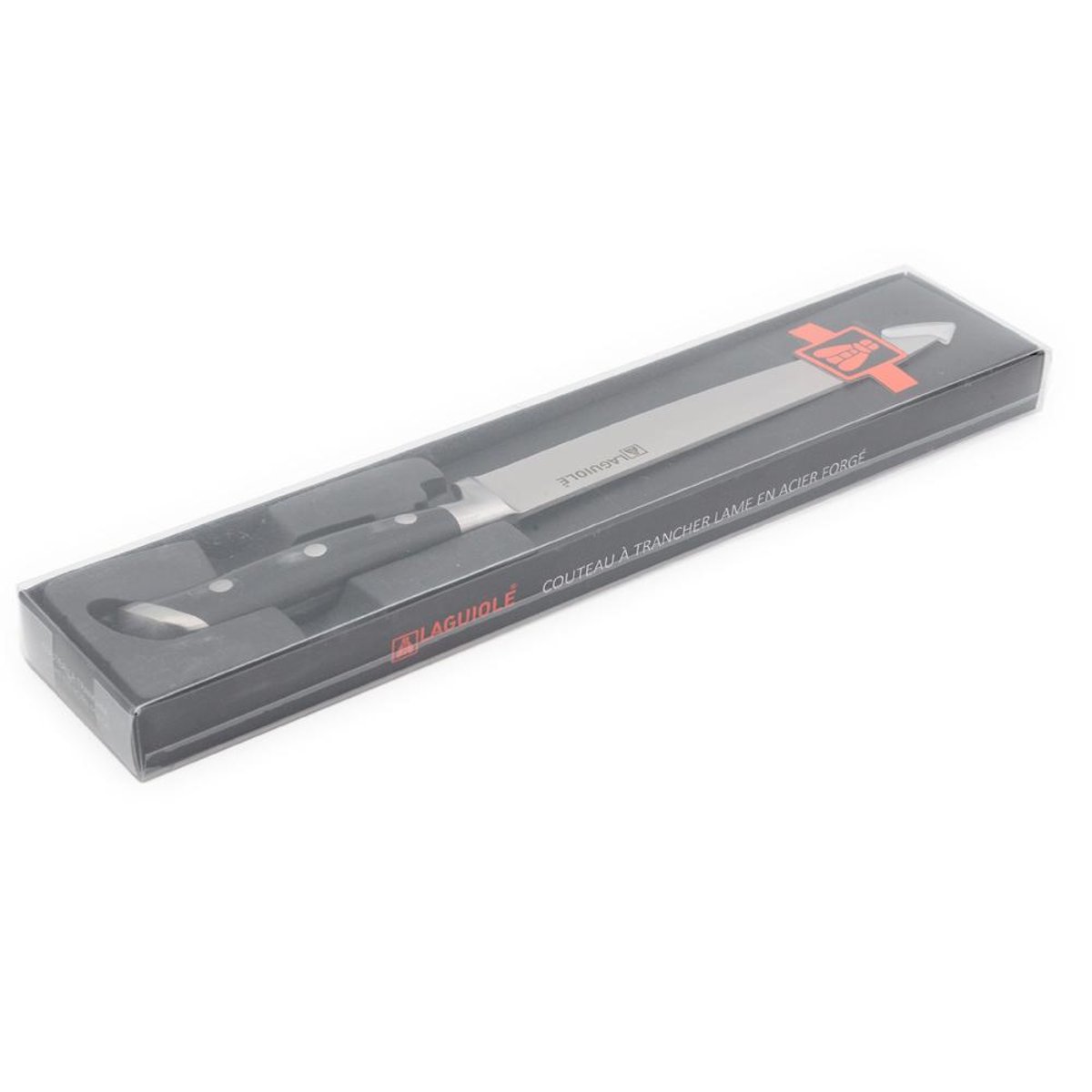 Couteau trancher 33cm - "Classique" laguiole - couteau trancher noir 33cm classique, LAGUIOLE CUISSON