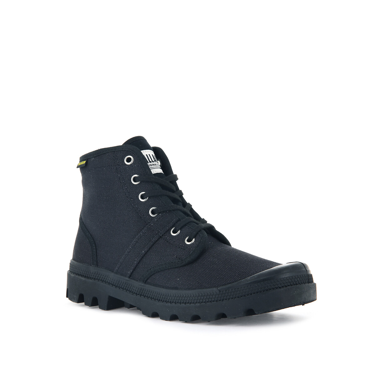 Baskets hautes Pallabrousse noir/noir, PALLADIUM