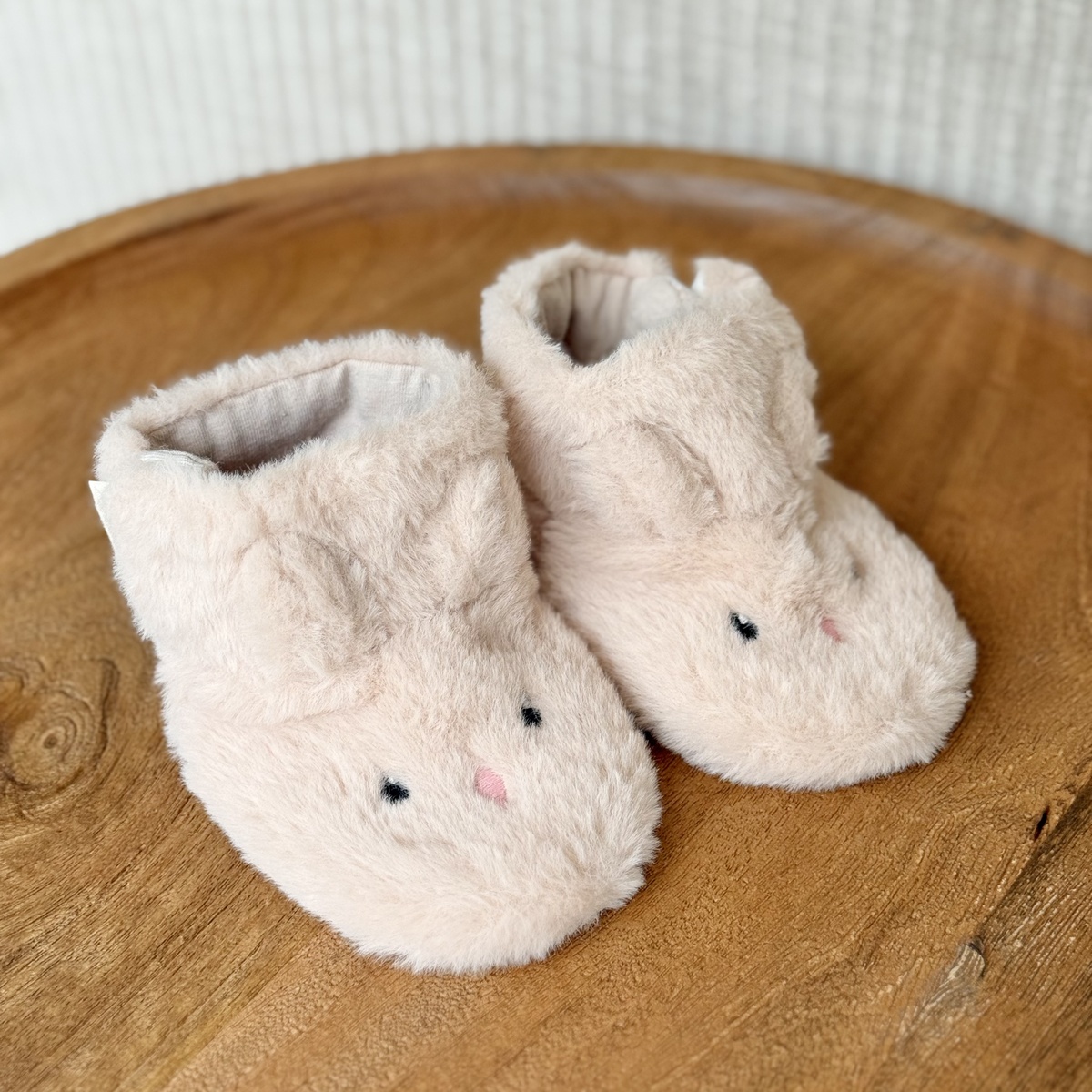 Chaussons bébé Yzé rose, PETIT BEGUIN