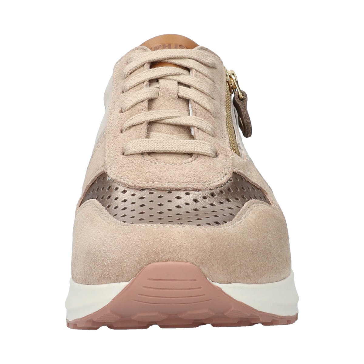 Baskets en cuir KIM PERF sable clair p5138953, MEPHISTO