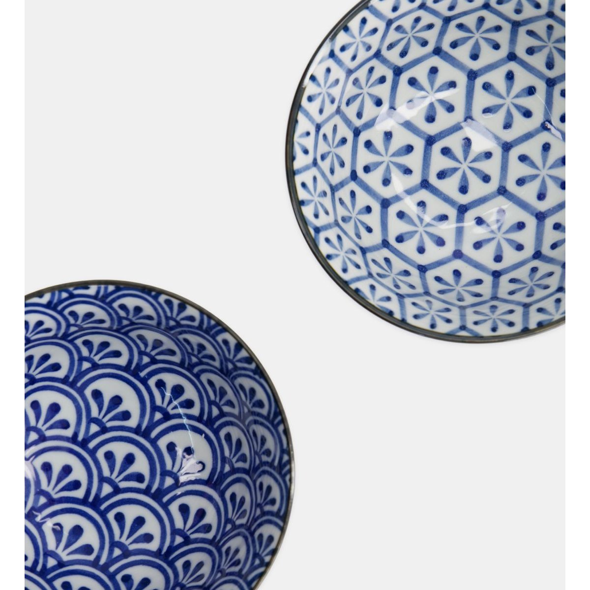 Coffret 2 bols bleu et blanc, TOKYO DESIGN STUDIO