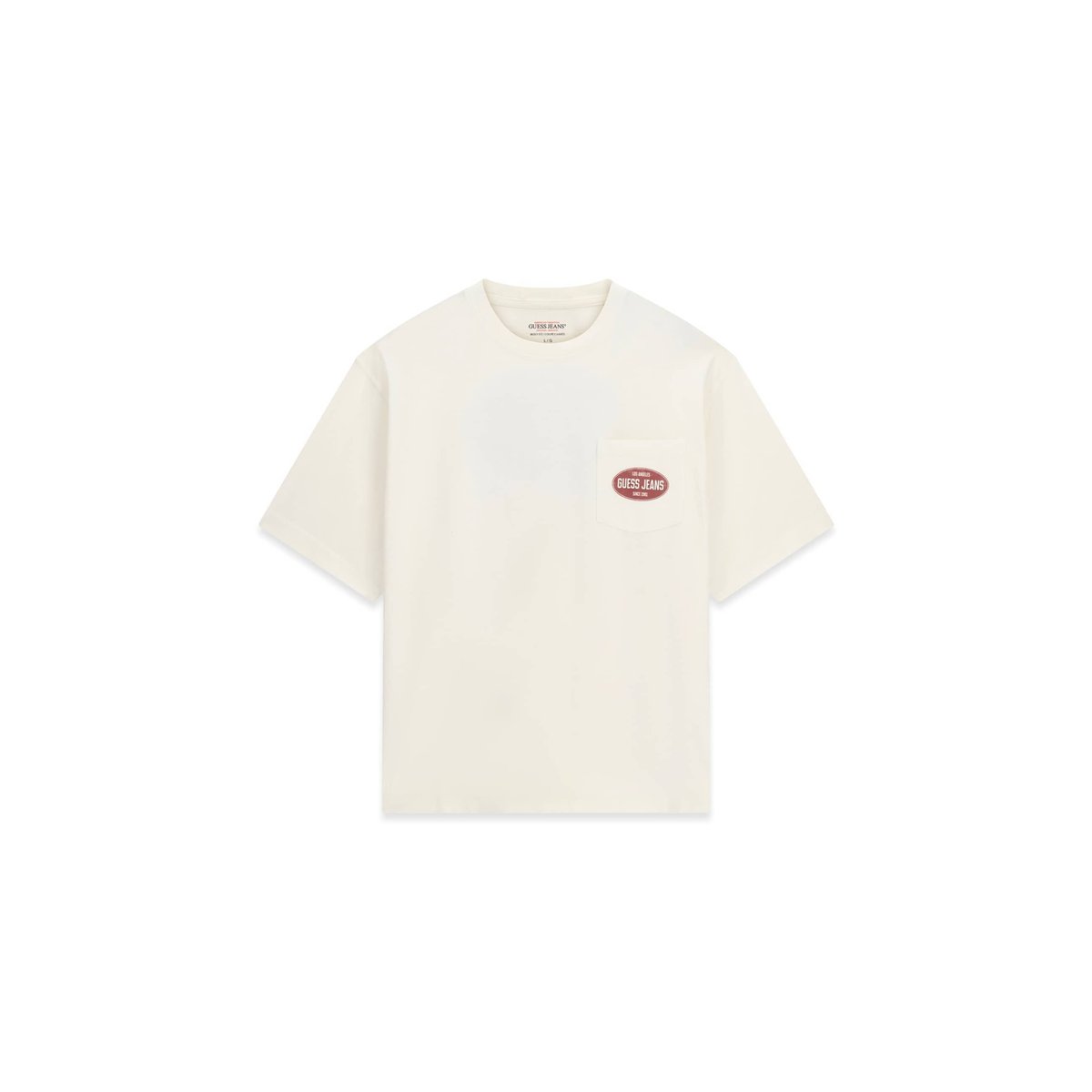 T-Shirt Boxy blanc, GUESS