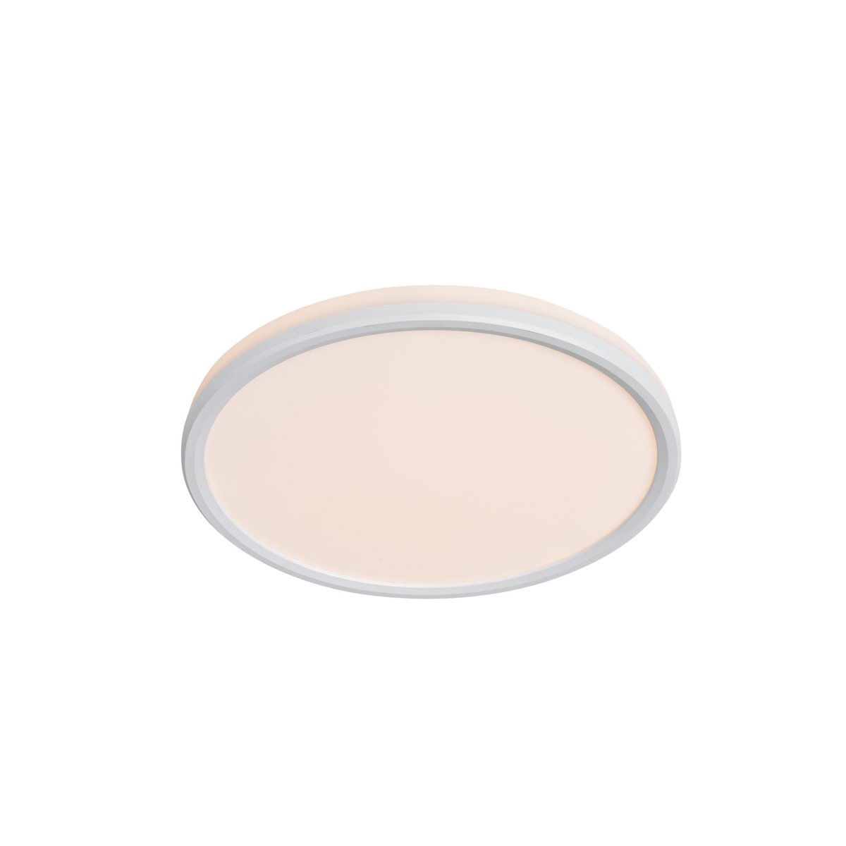 Plafonnier LED intégrée changement de couleur salle de bain en plastique, LIVA SMART blanc, NORDLUX