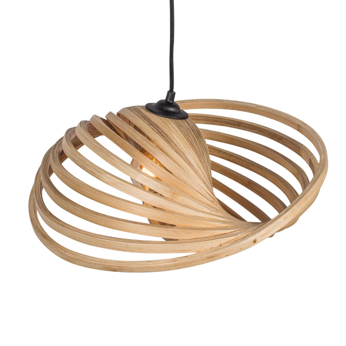 Suspension en bambou TODD naturel, HYDILE