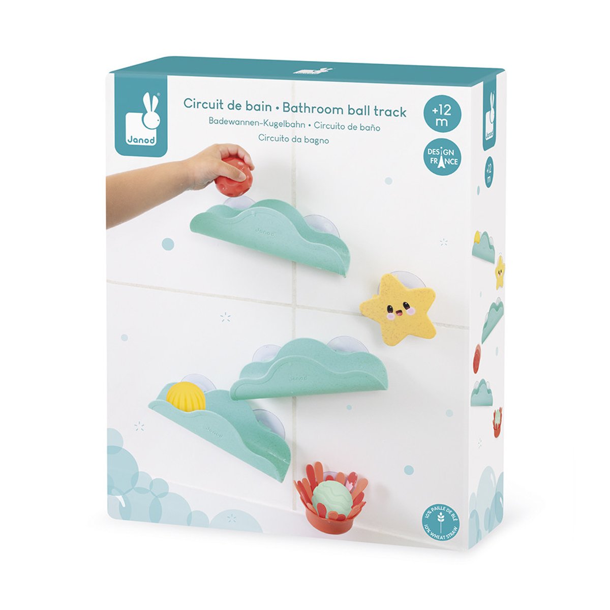 Jouet De Bain Circuit Marin aqua, JANOD