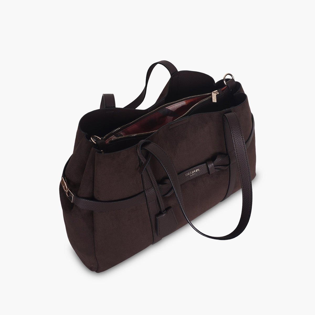 Grand sac shopper Taja marron, LOLLIPOPS