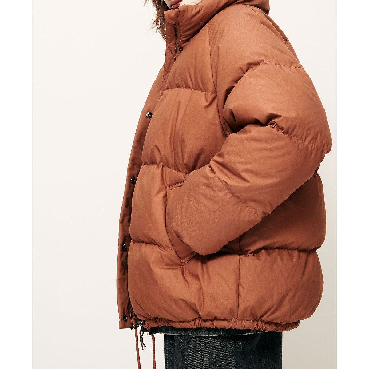 Livingstone Oversized Padded Jacket mahogany, SESSUN