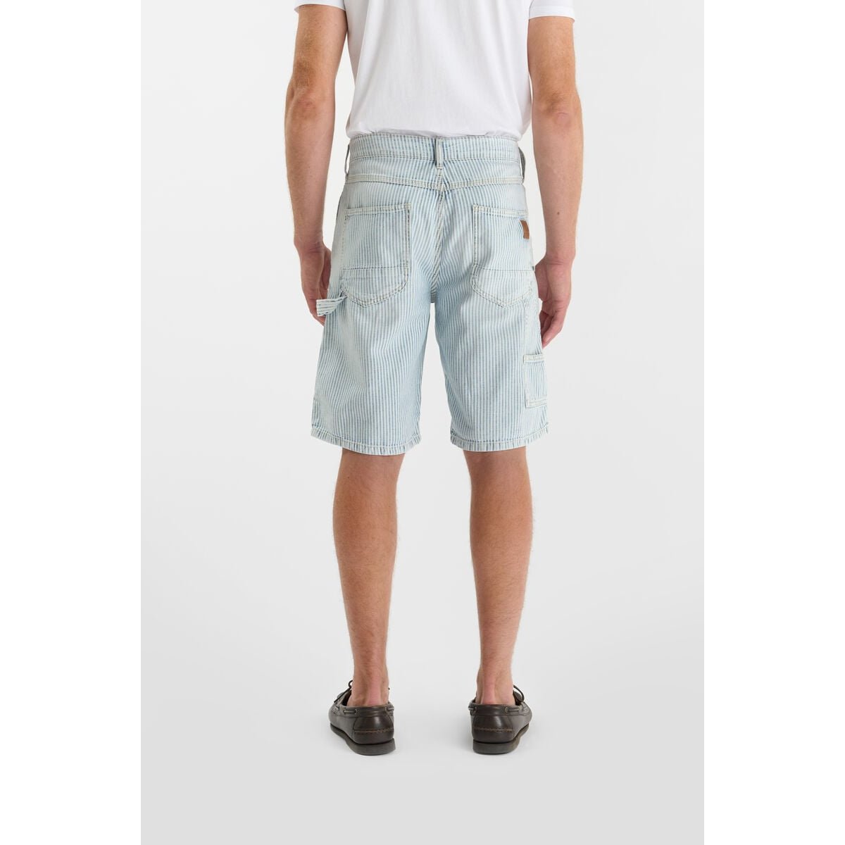 Bermuda short en jeans KUREL2 blue / white, LE TEMPS DES CERISES