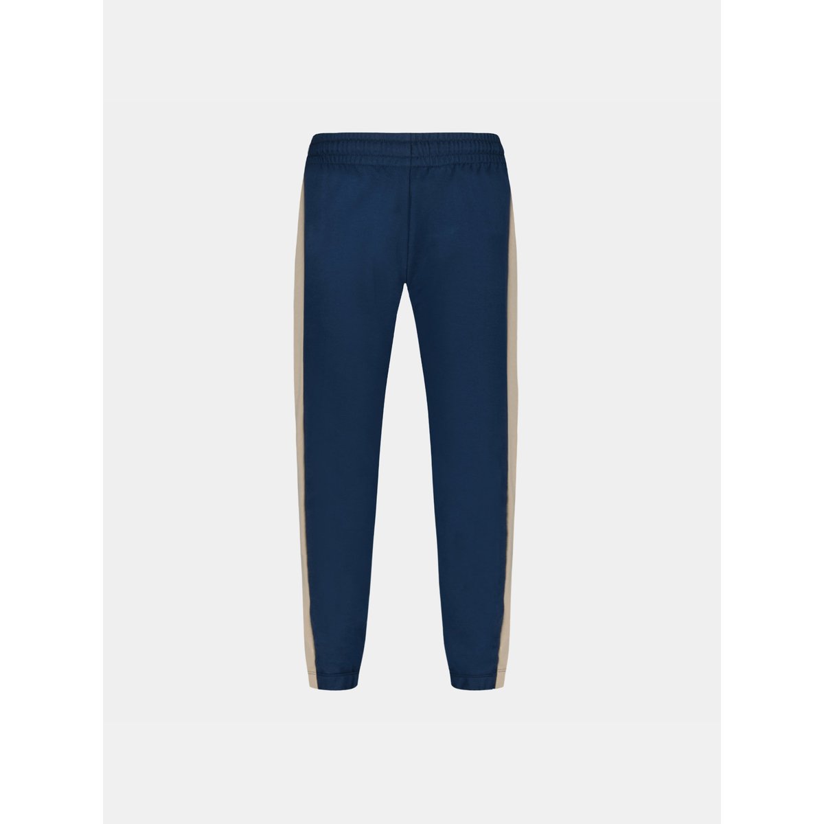 Pantalon en molleton léger avec bandes côtés contrastées Graphique blue light, LE COQ SPORTIF