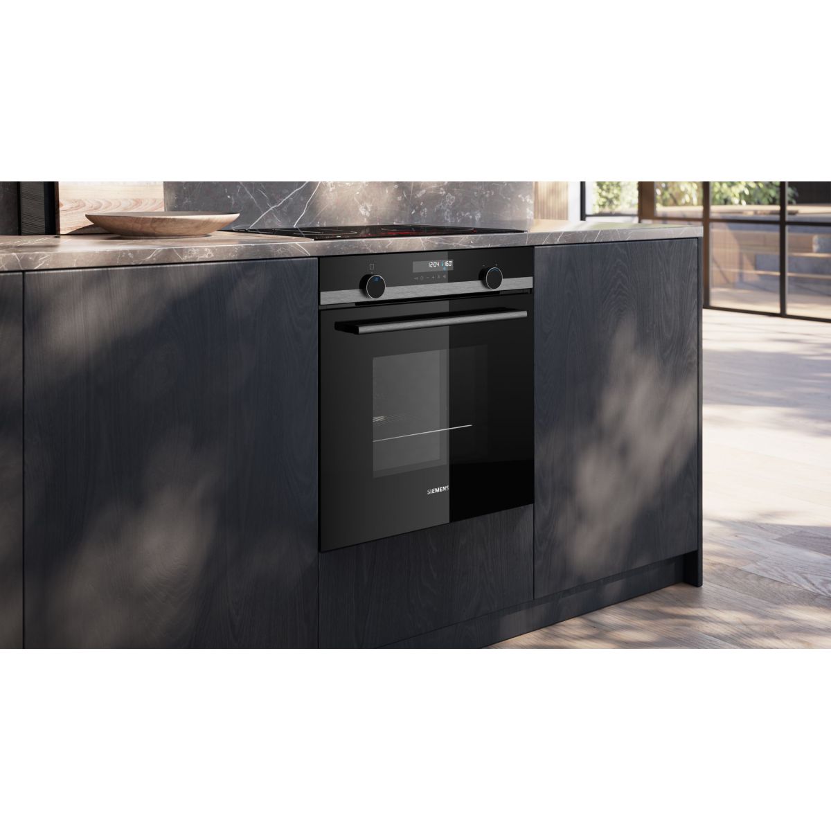 Four encastrable HB578HBS7 iQ500 - Pyrolyse ActiveClean, Rails Télescopiques, CookControl 30 inox, SIEMENS