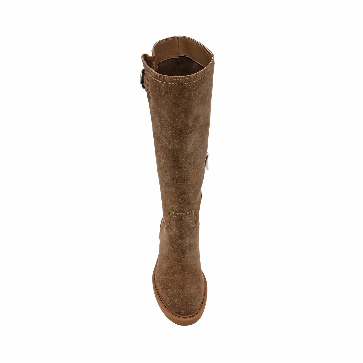 La Rue Flat Boots in Suede taupe, STEVE MADDEN