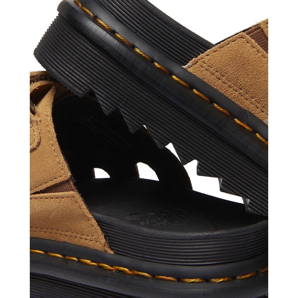 Rain Slide Tan Suede tan, DR. MARTENS