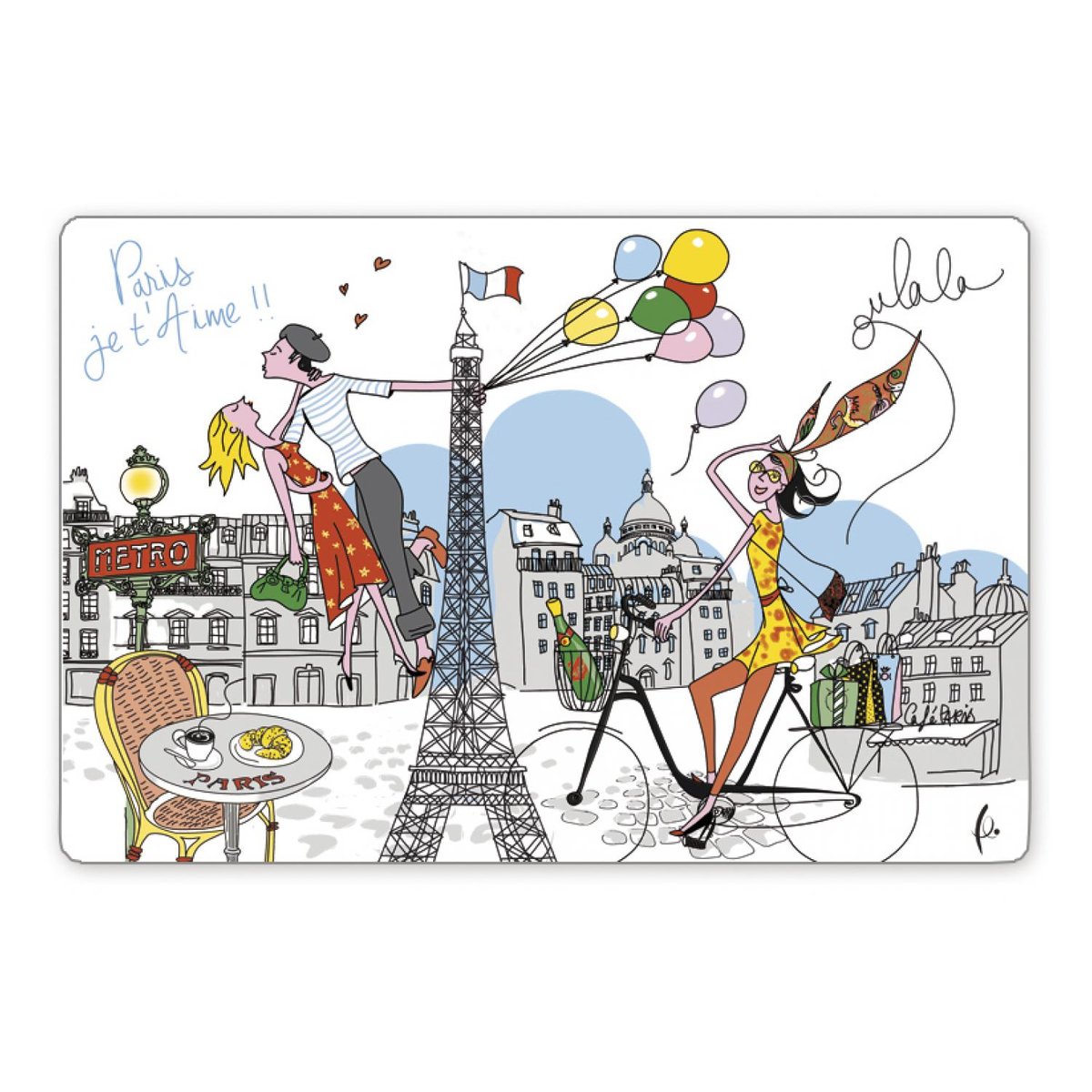 Set de table La Parisienne assortis, WINKLER