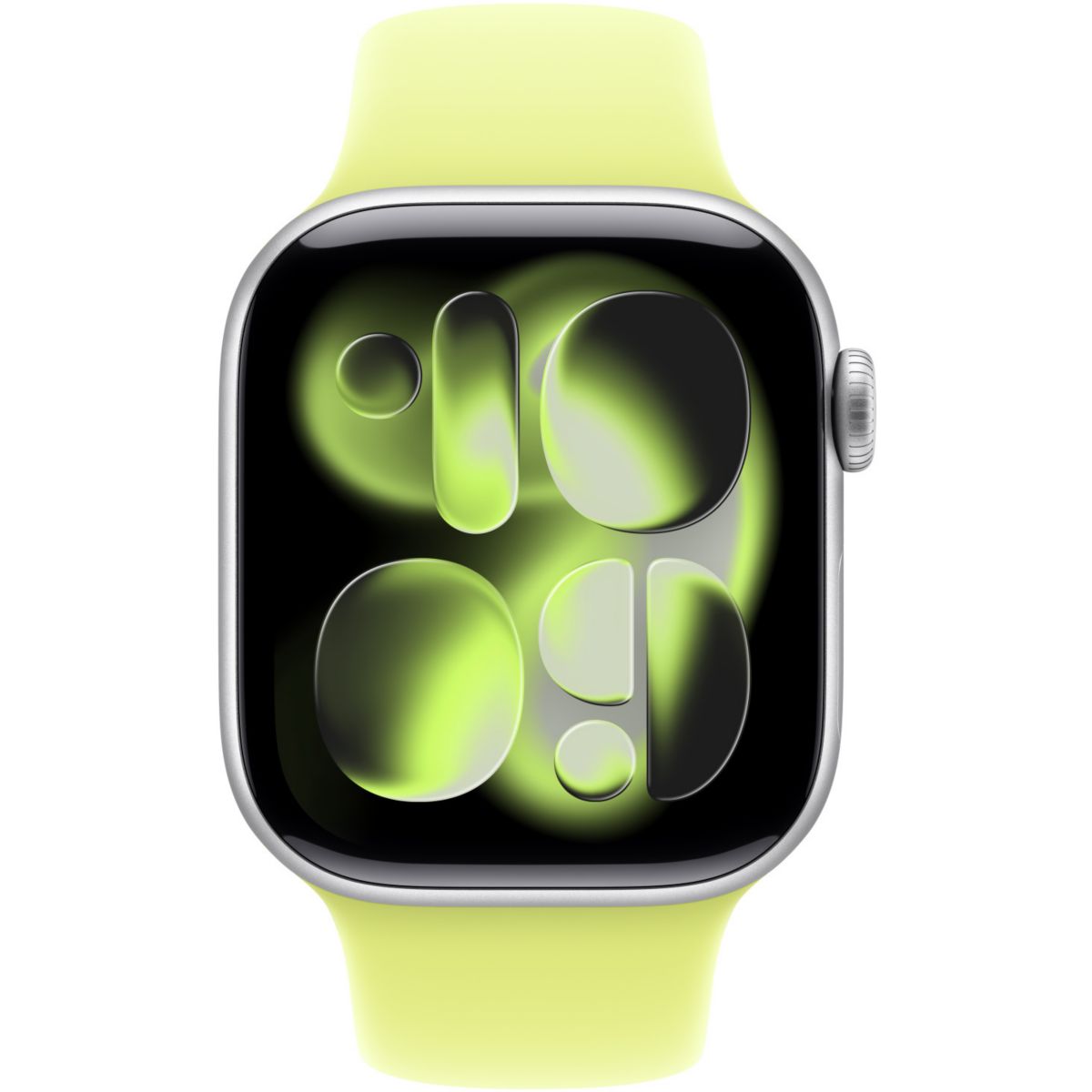Bracelet 42 mm - S/M Sport jaune fluo jaune, APPLE