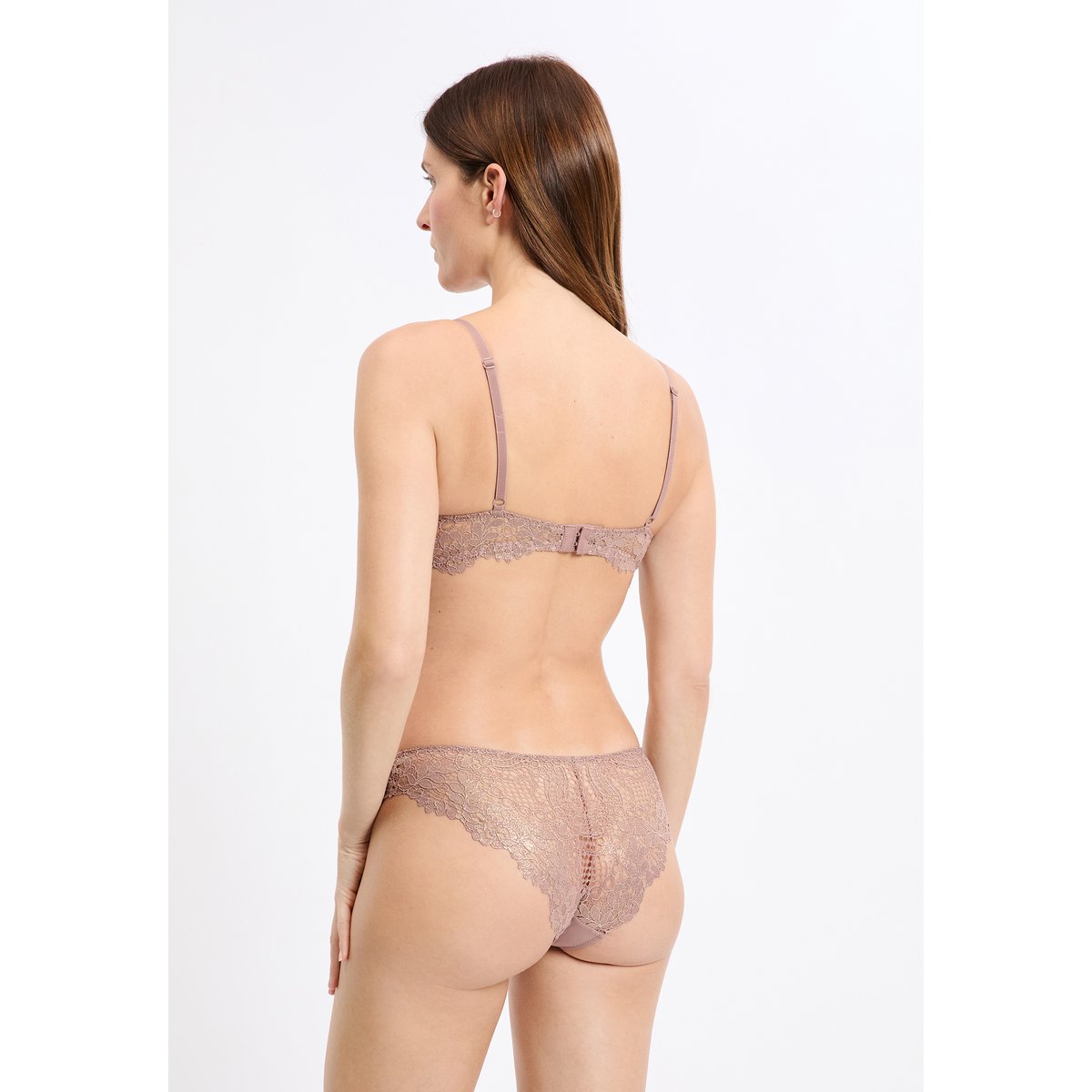 Soutien-gorge N°2 - Le push up plongeant SUCCESS taupe, ETAM