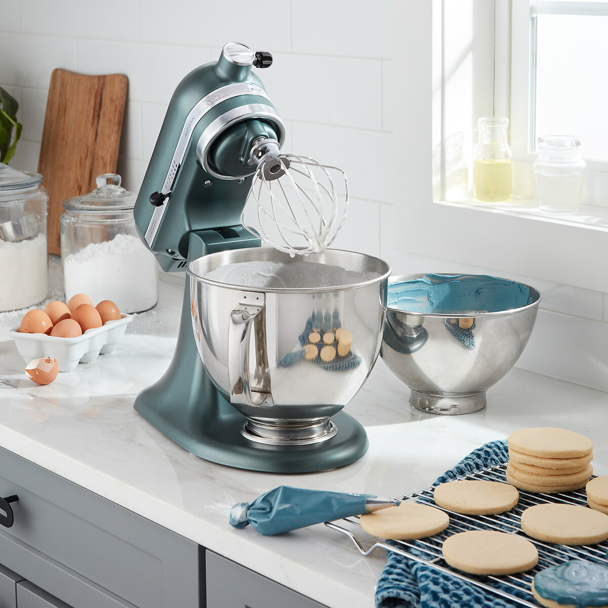 Artisan 175 4.8L Stand Mixer - 5KSM175PSB green, KITCHENAID