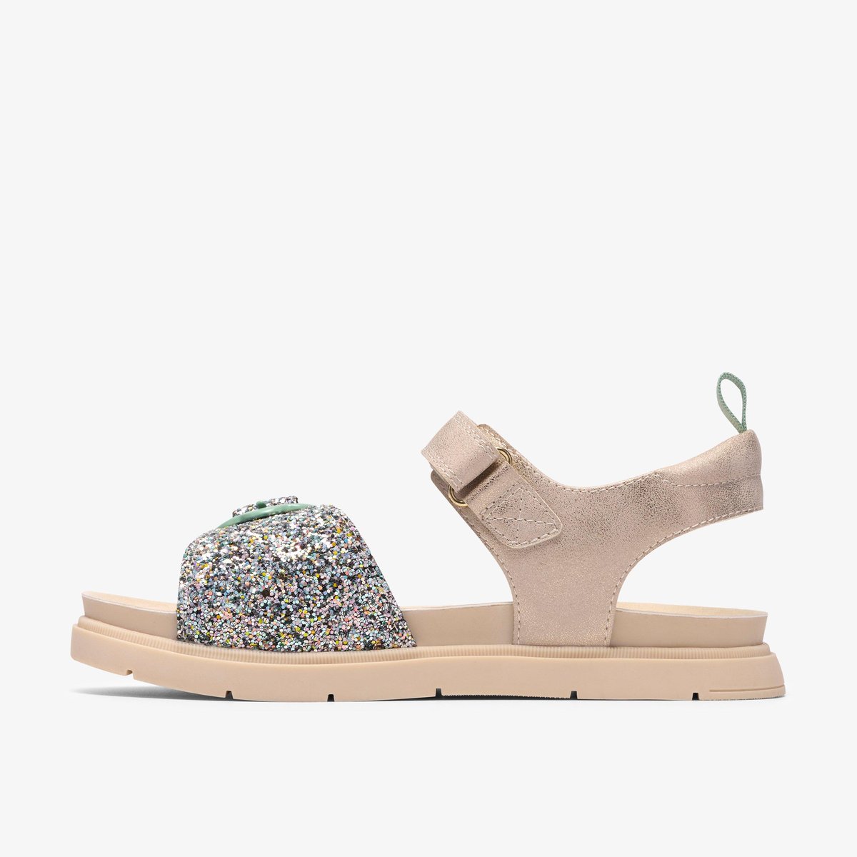 Sandales Synthétique TWIXIE FLORA K beige, CLARKS
